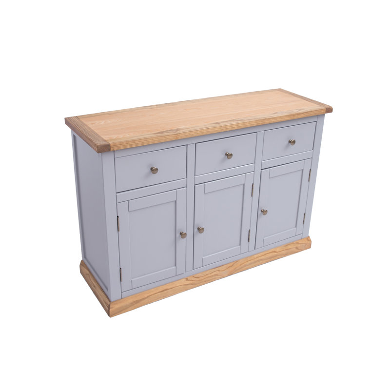 Dayana 3+3 Sideboard, Cool Grey/Brown