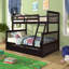 Lit superposé Willow avec toit, conception de maisonnette, structure en pin-1375866731