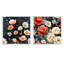 Ilyan - Ensemble de 2 collages carrés floraux-101849438-101849435