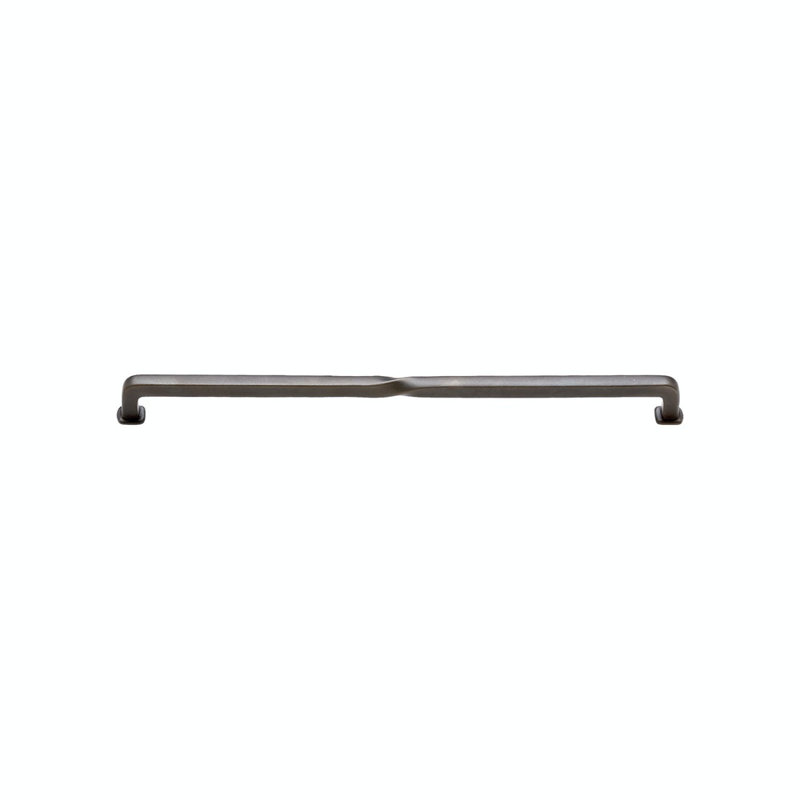 Twist Bar / Handle Pull, White Bronze Dark, 18"