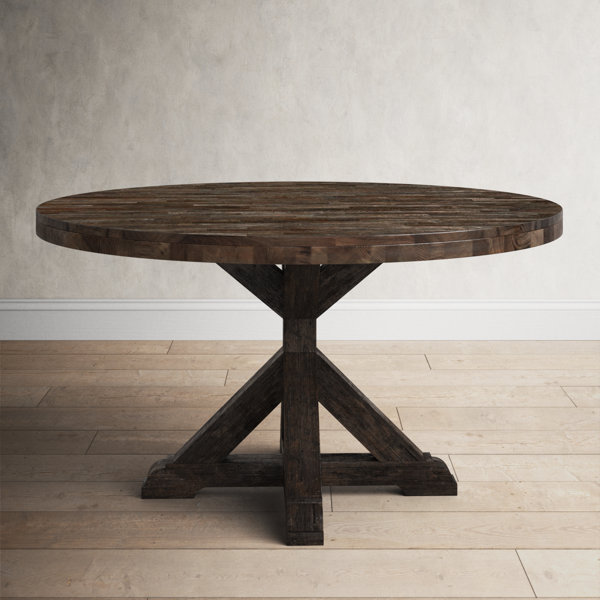 Extra Large 6ft Square Rustic Dining Table With Trestle Style Cross Leg  Base, Handmade From Reclaimed Wood 12 Seater 