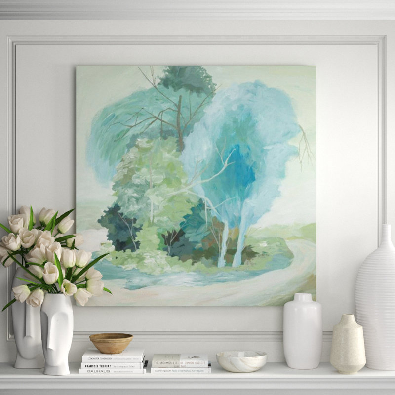The Messy Thicket II Print by Sara Brown, Glass Coat, 40" H x 40" W x 1.5" D