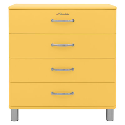 Malibu Chest 4 Drawers W86 Spring Green