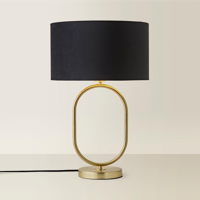 Alechandre Metal Table Lamp, No