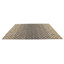 Tapis gris moderne en similicuir 8X10
