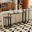 Ensemble de table étroite 3 pièces