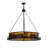 Rustic Lodge 4 - Light Drum Chandelier
