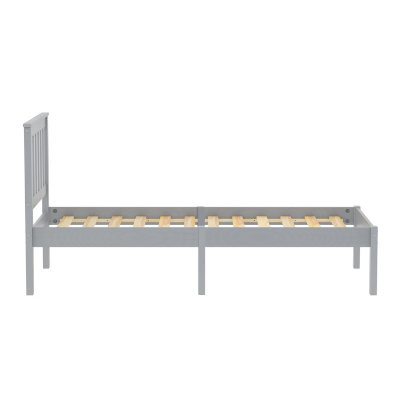 Alam Bed Frame, Single (3'), Grey