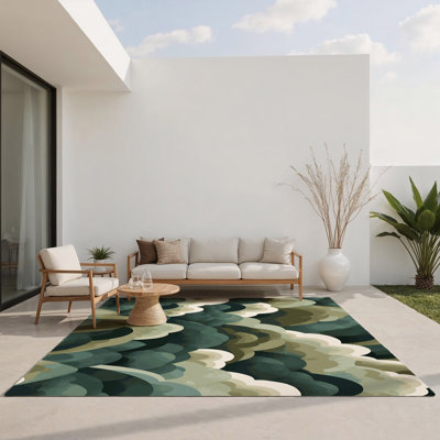 Tapis intérieur et extérieur Dreamscape Rift