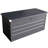 WFX Utility Galewood 132cm W 500L Water Resistant Metal Lockable Deck Box in Dark Grey
