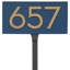 Floating 1-Line Lawn Address Sign-1599625414-1599625382