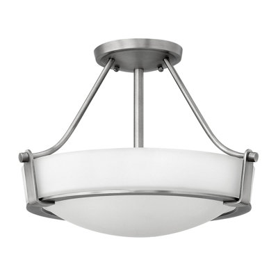Prieto Glass Semi Flush Mount