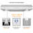 Awoco 42" Stainless Steel 900 CFM Ducted (Vented) Under Cabinet Range Hood with Baffle Filter