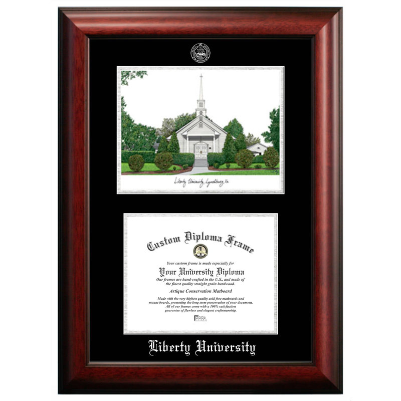 Cadre photo Liberty University, 14 po x 17 po