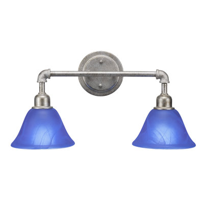 Éclairage pour meuble-lavabo 2 lumières rétro Rutha