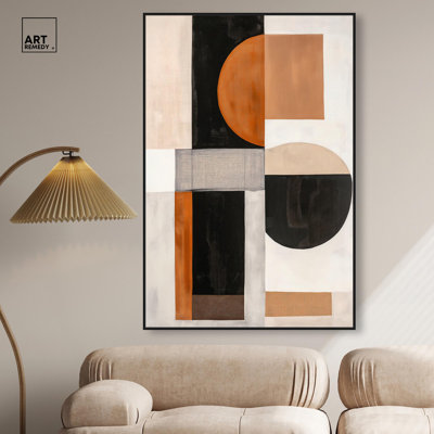 Toile «Divided Circle I» par Art Remedy