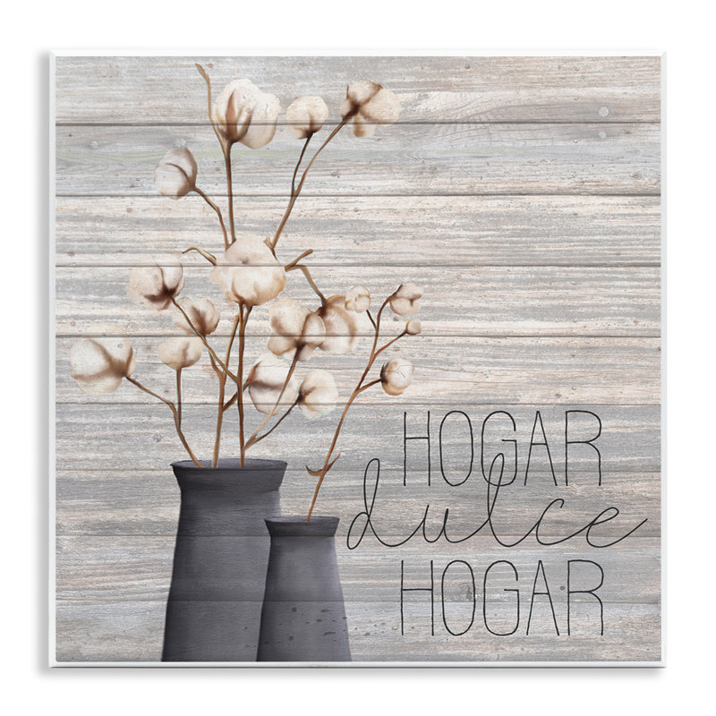 Art mural espagnol, Home Sweet Home, par Kim Allen