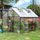 Polycarbonate Heavy Duty Aluminum Frame Greenhouse With Ventilation And Rain Gutter Walk-in Green House for Sunroom Patio Backyard
