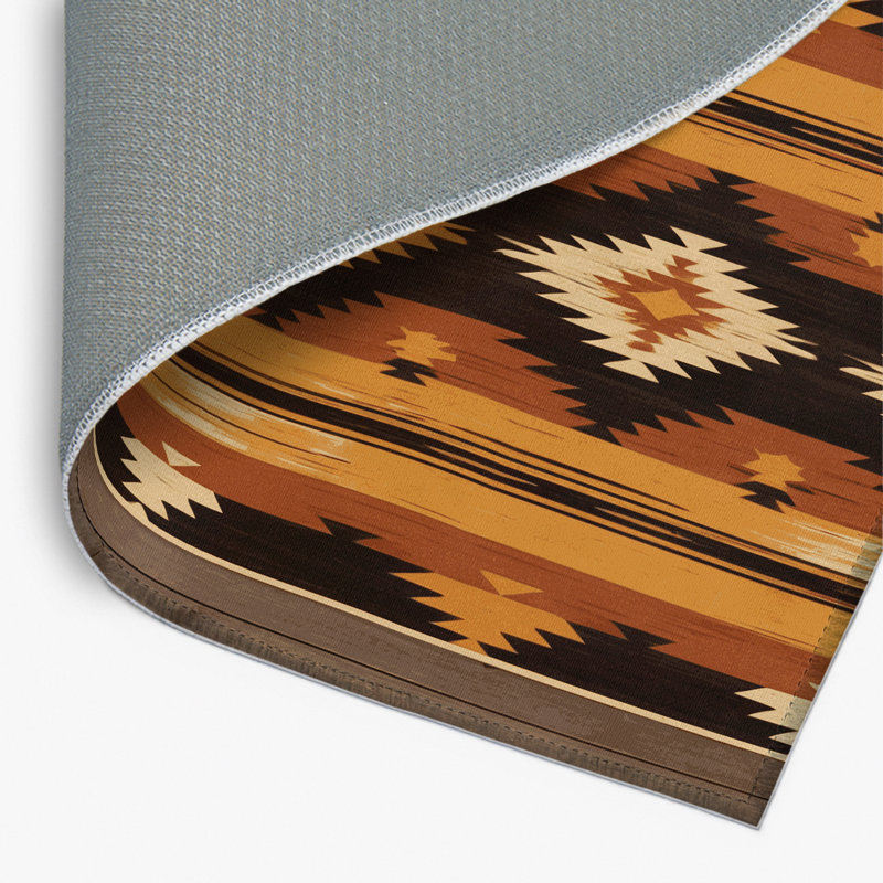 Sacred Canyon Indoor And Outdoor Area Rug, Rectangle 1'6" x 2'6"