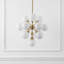 Lustre 13 lumières 24 pouces Delvine