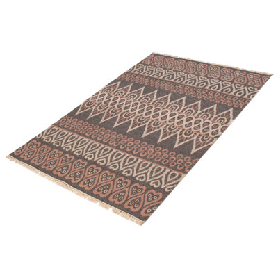Ankara FW Grey Kilim 5'2" x 8'0"