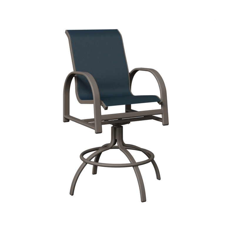 Chaise berçante berçante en graphite Berlin, Graphite, Marine