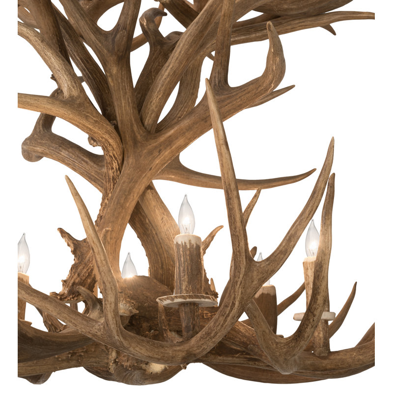 Rustic Lodge 12 - Light Chandelier