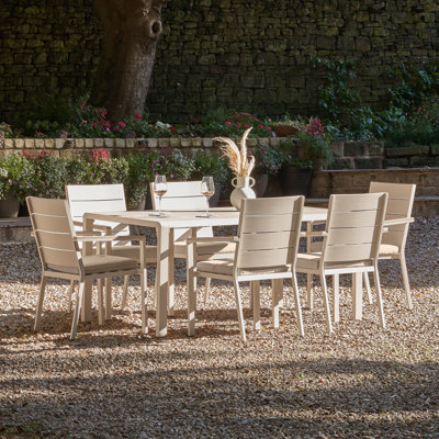Aruba Outdoor 6 Seater Dining Set