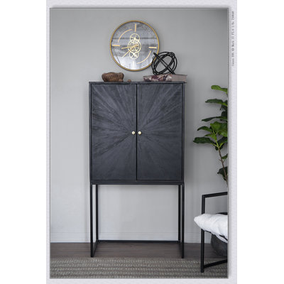 31.5x16.5x60" Cabinet, Black