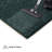 Modern Plush Pet and Kids Friendly Solid Color Forest Green Area Rugs, Stain & Fade Resistance, Perfect for Living Room, Dining Room, Bedroom, Playroom and Kidsroom, Event, Wedding, Amberlea Binded Rug-1454128614