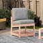 Saroyan Outdoor Armless Lounge Chair-763320891