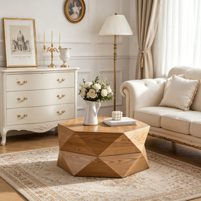 Table basse avec rangement