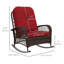 Chaise berçante en osier pour l'extérieur Outsunny-1921807128