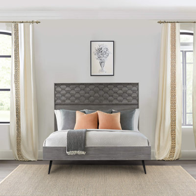 Jakiara Metal Slat Bed