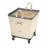 Canvas Rolling Laundry Hamper with Handles