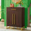 Armoire à chaussures en bois avec portes Rosala