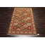 Tapis oriental en laine noué à la main Nourison Nourmak Isabelline 5 pi 10 po x 9 pi beige, couleur rouille