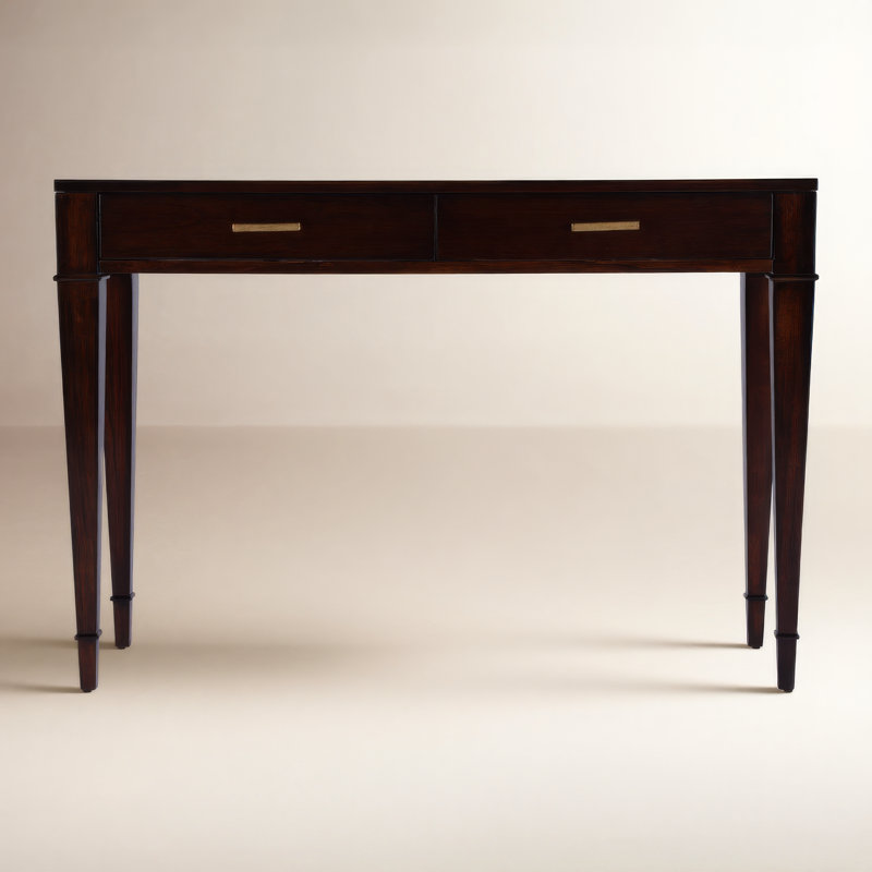 Fayra Mazekine 45" Console Table, Dark Cherry