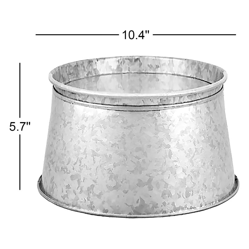 Macleod Galvanized Beverage Dispenser Stand