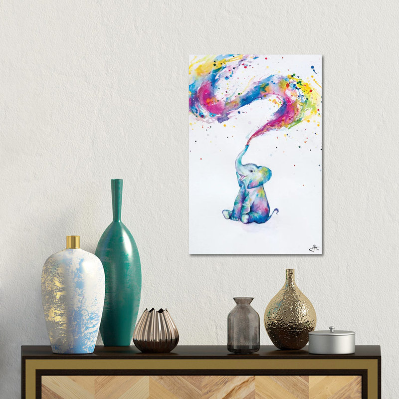 Spring by Marc Allante - Print on Canvas, Wrapped Canvas, 30.48 cm H x 45.72 cm W