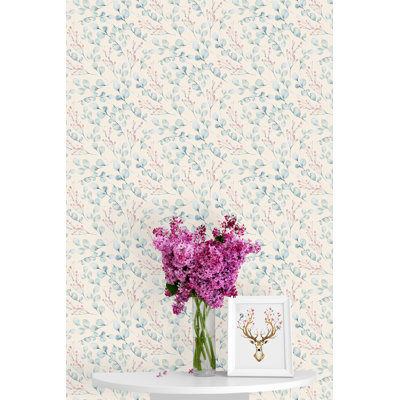 Blom Lovely Eucalyptus Peel and Stick Wallpaper Panel