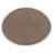 Faux Leather Coasters With Holder - Pewter