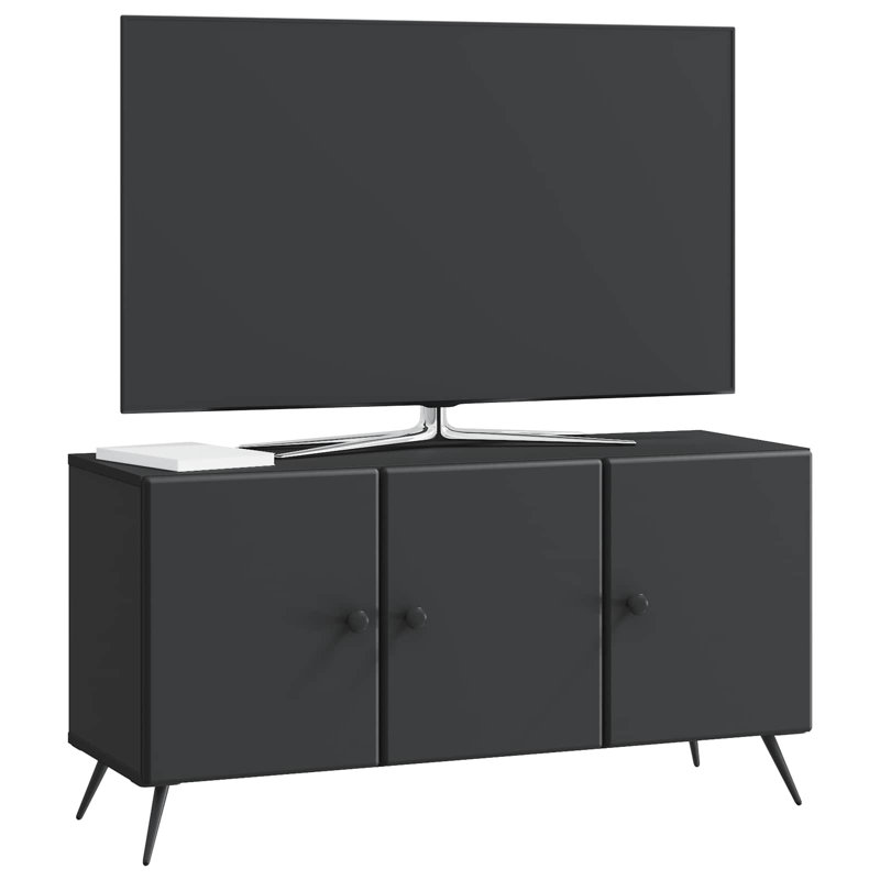 Unfinished TV Stand for TVs up to 43", Black