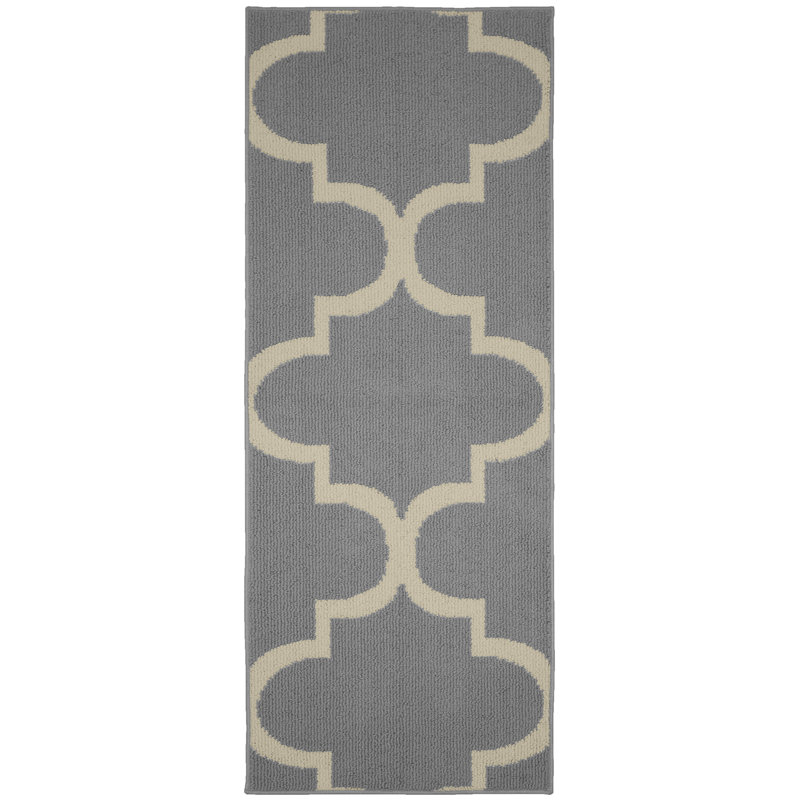 Tapis gris / ivoire Lynda