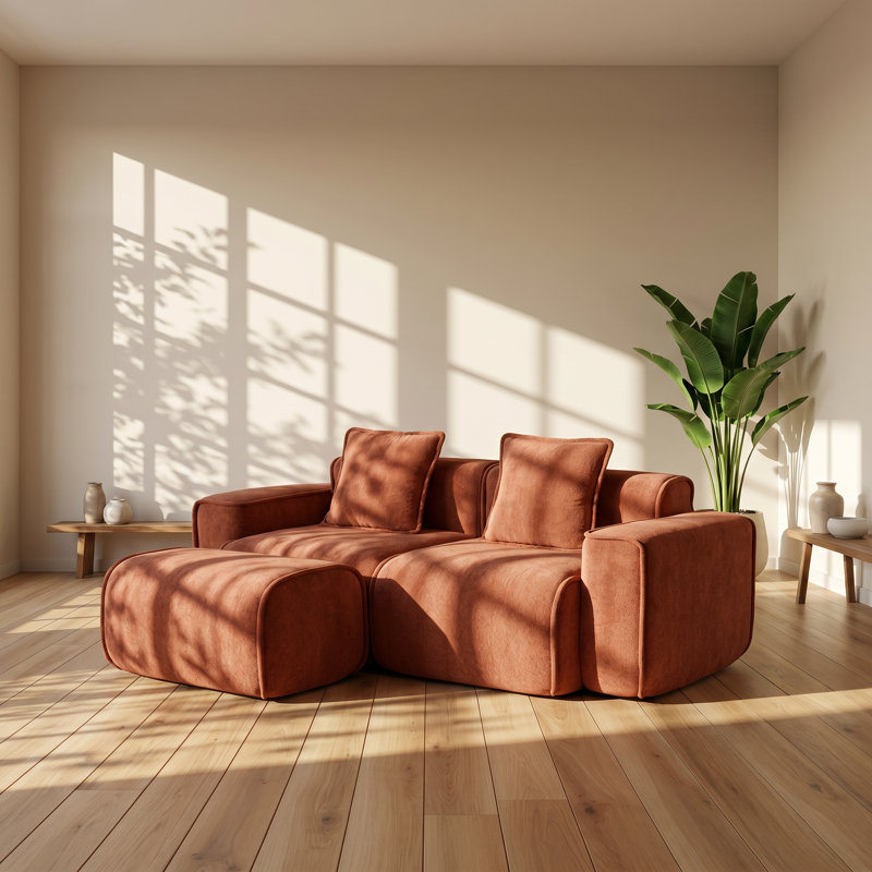 Canapé modulaire en L de 78,74 po x P 59,84 po x H 31,1 po Urban Ins