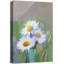 Flower Blossom «Watercolor Smudge Effect White Daisies Floral Botanical Illustration Modern Art Rustic» sur-99543846