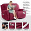 Housse pour fauteuil inclinable extensible 2 places Wald-599631019