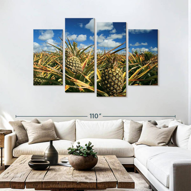Ananas de Yarlin, Thaïlande, H 54 po x l 84 po