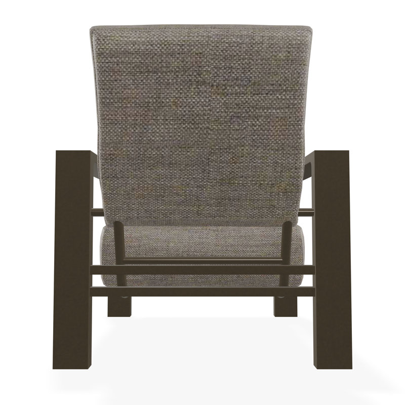 Larssen Deep Seating Cushion Arm Chair, Cast Ash Sunbrella® Plainweave, Beachwood