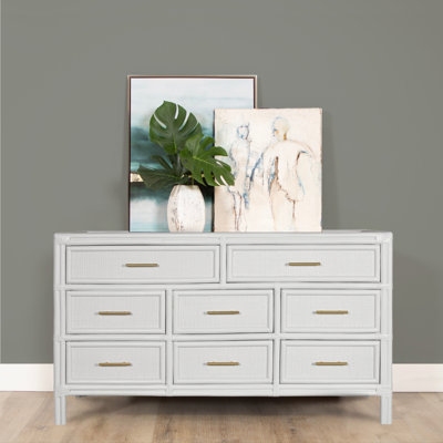 Commode double 8 tiroirs Aruba